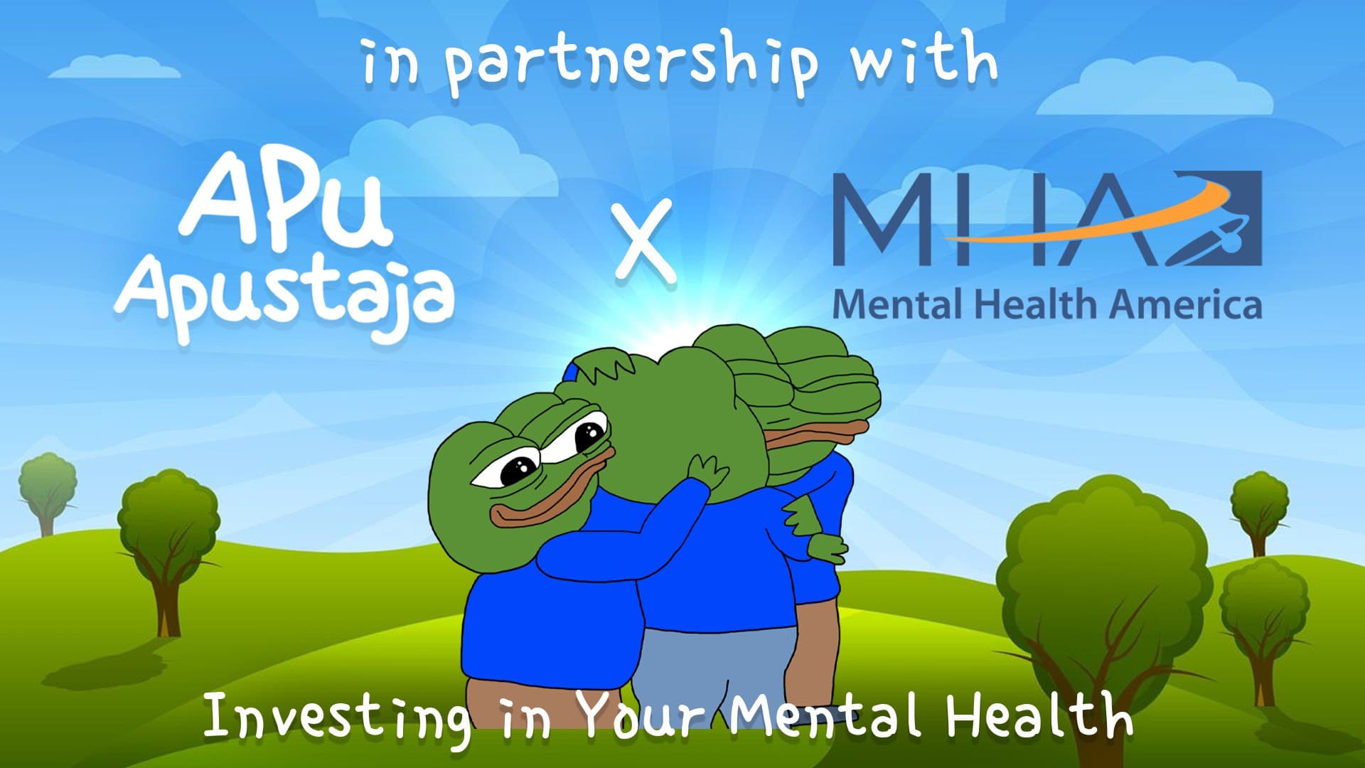 Apu Apustaja (APU) muuttaa takaiskut vahvuudeksi yhteistyössä Mental Health American (MHA) kanssa