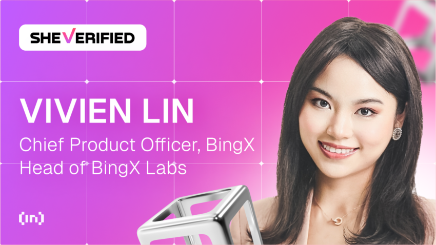 SheVerified: Vivien Lin, tuotepäällikkö BingX:ssä, muovaamassa kryptoalan inklusiivista tulevaisuutta