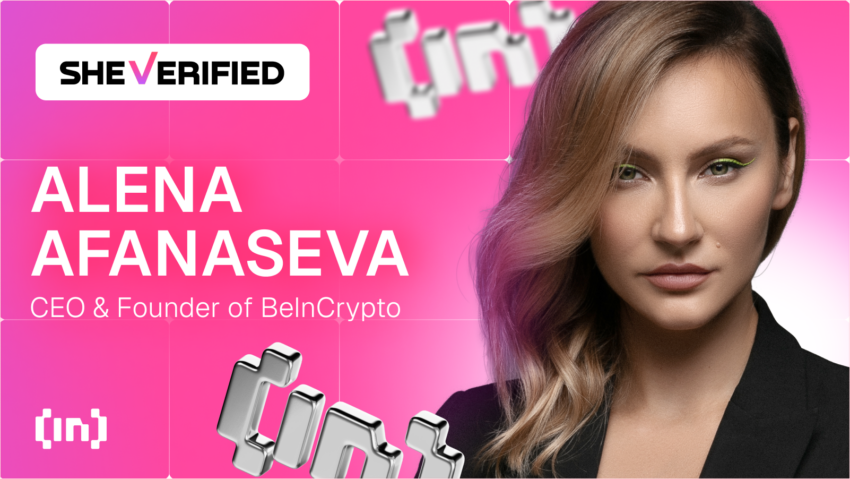 SheVerified: Alena Afanaseva, BeInCrypto:n toimitusjohtaja ja perustaja, globaalista laajentumisesta ja kryptovalutan median tulevaisuudesta