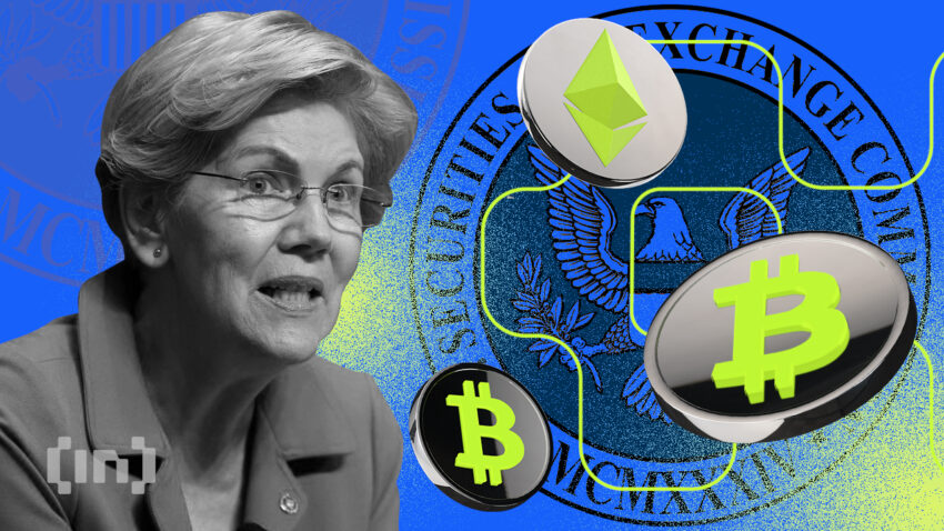 Senatori Elizabeth Warren perääntyy aggressiivisesta kryptovaluuttoja vastustavasta kannastaan