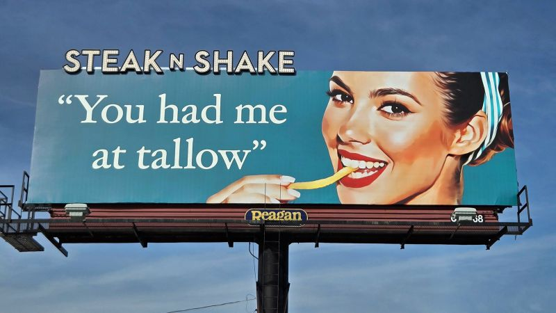 Steak 'n Shake's Tallow Marketing Campaign